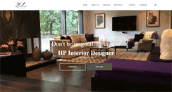 Desktop Screenshot of hpinteriordesigner.com